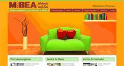 Desktop Screenshot of mibea.de